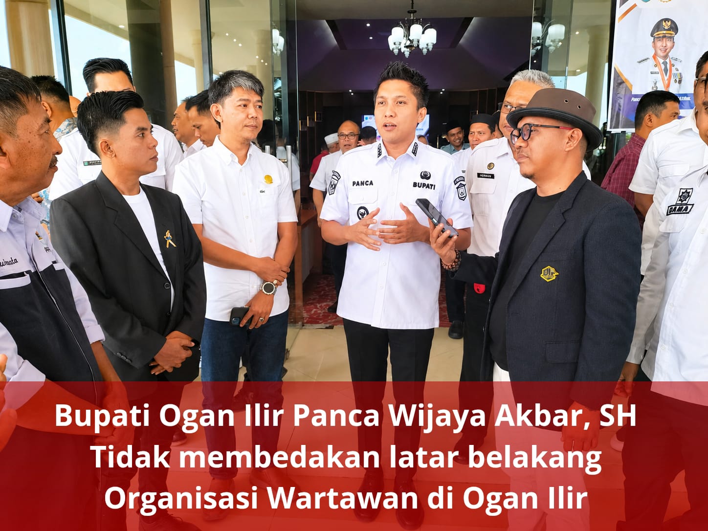 Tak Bedakan Latar Belakang Organisasi Pers, Bupati Ogan Ilir Dorong Kolaborasi Bangun Bumi Caram Seguguk